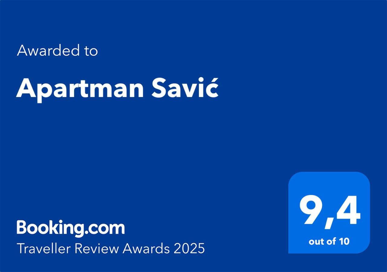 Apartman Savic Бар Экстерьер фото